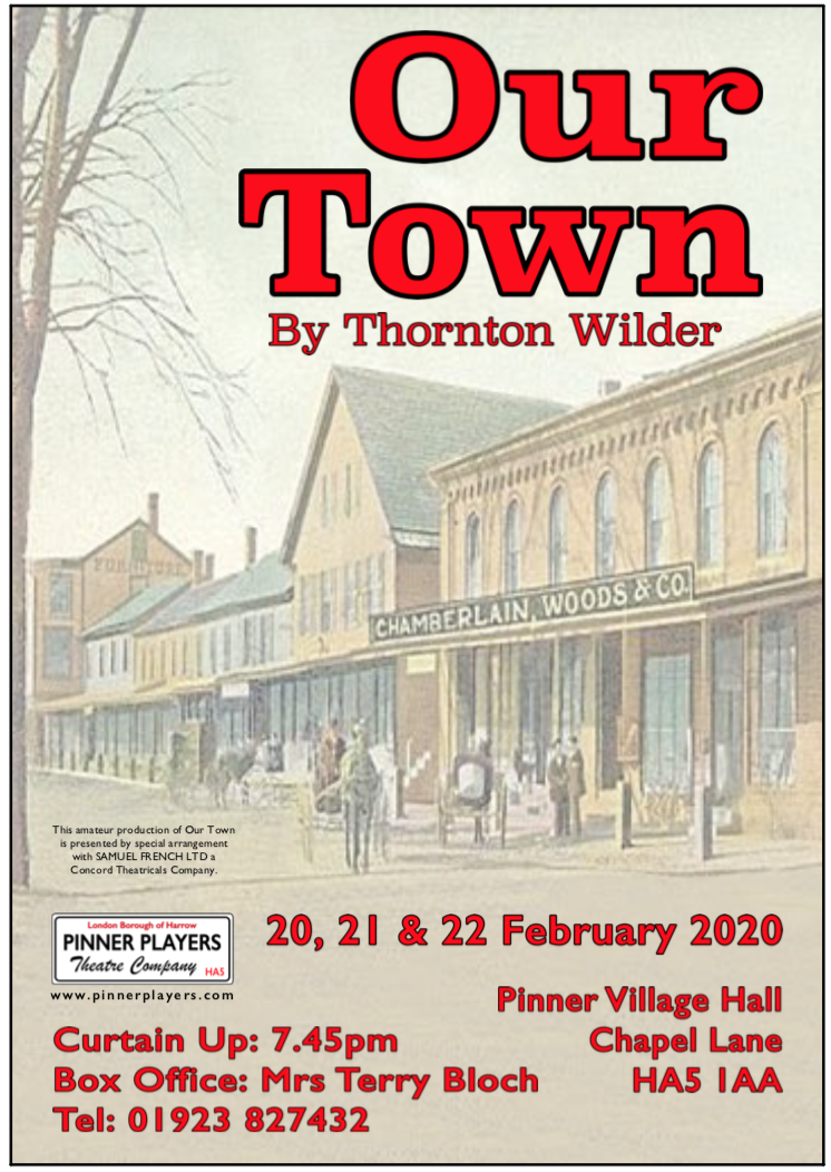 Our Town by Thornton Wilde