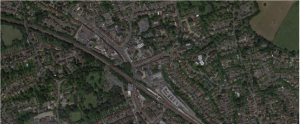 Pinner from the air